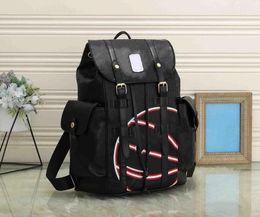 Bags Backpack Lq Christopher Pm Mens Hiking Luggage Designer Travel Schoolbag Huge Capacity Knapsack