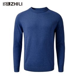 Mens Sweaters Slim Fit Crewneck for Lightweight Breathable Sweater Soft Fitted Pullover 220914