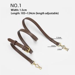 genuine leather bag replacement long chain shoulder strap camera bag diy fashion shoulder strap accessories adjustable length famous crossbody bag Parts strap