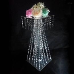 Party Decoration Creative Hollow Acrylic Candle Holder Wedding Table Centerpiece Flower Vase Rack Home El Road Lead Column