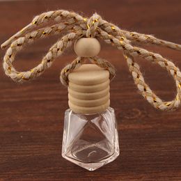 6ML Car Perfume Empty Diffusers Bottle Pendant Essential Oil Aromatherapy Perfume Air Freshener