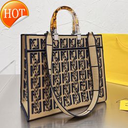 Designer Bags Fashion Women Famous Digner Bag Tot Top Quality Ladi Crossbody Bags Handbag Canvas Alphabet Print Large Capacity Shoulder Shopping Trave tote Bag