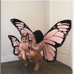 Party Decoration Halloween Cosplay Butterfly Wing Fairy Costumes Mothers Kids Matching Elves Princess Attractive Holiday Fashion Costume 220915