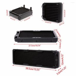 Computer Coolings 1 Pc 80/120/240/360mm Aluminium Radiator Water Cooler Cooling For CPU GPU VGA RAM Heatsink Exchanger Liquid