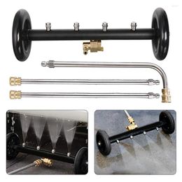 Lance Pressure Washer Undercarriage Cleaner 16 Inch Power Surface Attachments Underbody Car Wash Water Broom With 2 Pi