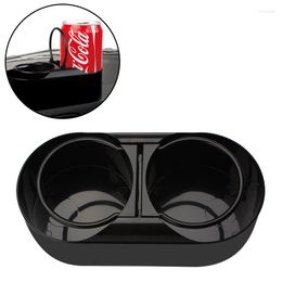 Drink Holder Car Truck Mount Dual Hole Bottle ABS Plastic Cup Stand Water Beverage