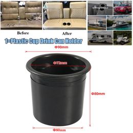 Drink Holder 1Pcs RV Modified Water Cup Drinks Bottles Fixed Bracket Black For Boat Car Marine Table Accessories