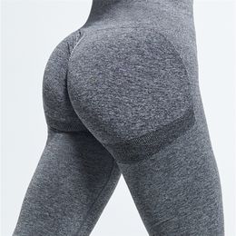 Women's Leggings Sexy Women Leggings Bubble Butt Push Up Fitness Legging Slim High Waist Leggins Mujer Seamless Fitness Legging 220914