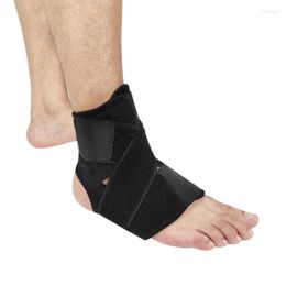 Ginocchiere 1 pezzo supporto per caviglia tutore compressione tendine cinturino antidolorifico distorsioni del piede avvolgere equipaggiamento protettivo per sport all'aria aperta