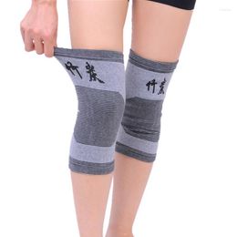 Knee Pads 1 Pair Bamboo Charcoal Elastic Brace Patella Sport Pad Wrap Support Pain Relief Breathable Light Weight Elbow &