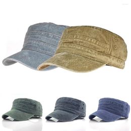 Berets Spring Summer Simple Low-profile Lightweight Cap Headgear Men Hat Solid Colour For Party