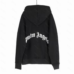 Palms Angels Hoodies Letter 22SS Unisex Hooded Sweatshirt for Men and Women Fashion Sweatshirt Loose Boyfriend Gift Sports Jacket 905 03