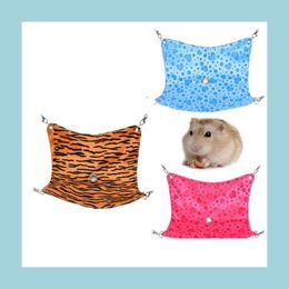 Small Animal Supplies Hamster Hangmat Guinea Pig Chinchilla Rabbit Cage Pet Slee Hammock Hedgehog Rat Hanging Bed Accessories Drop De Dhfez
