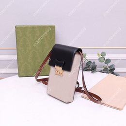 crossbody bag cute mini mobile phone bag retro designe handbag small cross body bags women vintage canvas purse fashion lipstick Satchel with lock