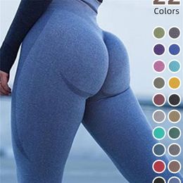 Women's Leggings Rooftrellen 10%Spandex Seamless Fitness For Jeggings Sportswear Femme High Waist Exercise 220914