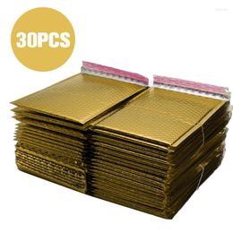 Gift Wrap 30/50 Pcs 18x23cm Foam Envelope Self Seal Mailers Padded Envelopes With Bubble Mailing Bag Packages