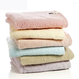 Towel Plain Cotton Soft Absorbent Adult Hand For Quick-Drying Household Bathroom 2pcs/set