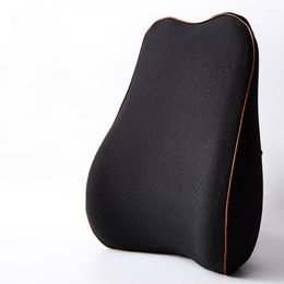 Pillow Memory Cotton Pregnant Waist Back Cushion Solid Colors Cozy Support Car Office Home Chair Orthopedic Lumbar Relieve Cushion2757