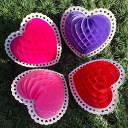 Party Decoration Love Heart Paper Homecomb Balls Wedding Honeycomb Decorations Holiday Accessories