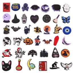 Shoe Parts Accessories L Halloween Charms Fit For Clog Pins Girls Boys Cute Witch Pumpkin Skl Christmas Gift Decoration Dro Shoescharm Amvdb