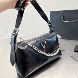 Cross Body Designer Casual Crossbody Bag Women Vintage Sports Day Packs Leather Shoulder Bags Female Chain Purses 220809