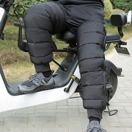 Motorcycle Armor 70CM Windproof Motorbike Riding Kneepad Winter Warm Knee Pads Legs Warmer Anti-cold Guards Leggings Covers