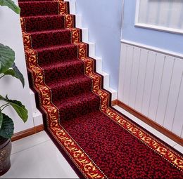 Carpets Anti Slip Floor Mat Custom Customization Customized Living Room Stairway Carpet Rug American Style Flower Print