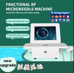 Microneedling RF Radio Frequency Machine Stretch Mark Removal Acne Treat Lifting Wrinkle Removal Salon Home use