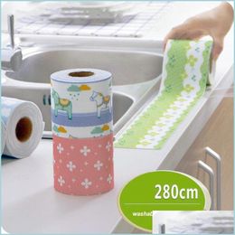 Other Kitchen Tools 280Cm Kitchen Ceramic Pvc Sticker Bathroom Toilet Slot Corner Line Sink Waterproof Electrostatic Absorbent Self A Dhbpr