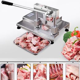 Manual meat cutting machine bone saw machine lamb chop cutting machine