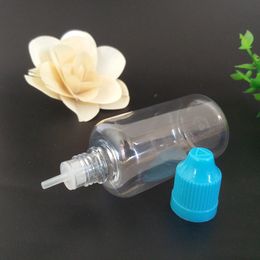 1000 Pcs 50ML PET Empty E Liquid Bottle for Needle Dropper Bottles
