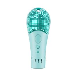 Silicone Face Washing Brush Vibration Waterproof Powered Facial Cleansing Devices Brushes Home Use Beauty