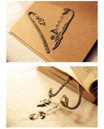 Pcs/Lot Cute Classic Mermaid-Fairy-Shaped Alloy Bookmark For School Stationery & Office Supply