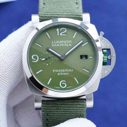 Erkek Mekanik Kol saati için lüks saatler PAM01356 Erkekler Saat Tadım Lumino Serisi Tasarımcı Saat