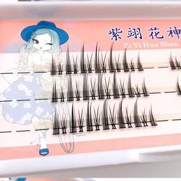 False Eyelashes Japanese Fairy Cos Handmade Little Devil Big Eyes Naturally Thick Lolita