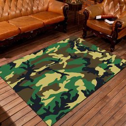 Carpets Modern Cartoon Mat Room Area Rug Floor Carpet For Living Bedroom Tea Table Large Camouflage