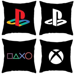 Pillow Case Gift For Boy Gamer Playstation Funny Vintage Pillowcase Decorative Linen Cushion Cover Pillows Home Decor Throw