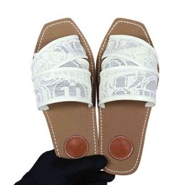 2022Women Slippers Sandals Beach Slide Slippers Indoor Shoes Summer Rubber Fashion Scuffs Size Eur 35-42