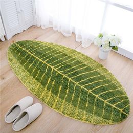 Carpets 3d Leaf Shaped Mat Carpet Anti-Slip Bathroom Shower Floor And Rug For Living Room Doormat Alfombras Dormitorio Tapis