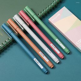 Gift Gel Pen Journal Planner Notebook Ink Pens Fine Tip Markers Coloured Signing Office Stationery Supplies