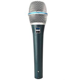 Microphones Beta87a handheld karaoke dynamic microphone E906 beta87c vocal live church b-box singing mic mike T220916