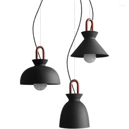 Pendant Lamps Industrial Wind Restaurant Lights American Retro Living Room Lamp Decor Coffee Dining Single-headed Light Fixtures