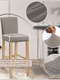 Chair Covers Stretch Removable Washable Set Of 1/2/4/6 Dining Room Bar Stool Barstool Slipcovers