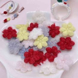 Faux Floral Greenery 10Pcs Diy Handmade Jewellery Accessories Fresh Plush Small Flowers Small Flower Patch Headdress Hair Accessories J220906