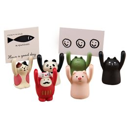 Frames And Modings L Cute Animal Cartoon Po Clip Notes Mess Folder Note Holder Card Desktop Mes For Home Office Decoration Res Mxhome Amvwk