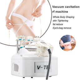 Vela Body Shape Slimming Machine Other Beauty Equipment 5 In 1 Vacuum Cavitation System Roller Massage Cellulite Reduction RF Cavitation Fat Shaping Face Lifting