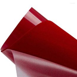 Window Stickers Flock Heat Transfer HTV Film For T-Shirts Press Rolls Iron On Bags 100cm Washable Easy Cut And Wholesale