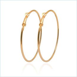 Hoop Huggie Big Circle Hie In Europe And The United States Exaggerated Geometry Earrings 2197 Q2 Drop Delivery 2021 Jewelry Dhseller2 Dho58