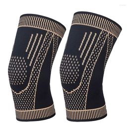 Knee Pads 1pc Men Women Nylon Elastic Protective Brace Support Compression Sleeves Cycling Basketball Kneepads