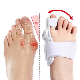 Foot Treatment 2Pcs Hallux Valgus Corrector Bunions For Toes Corrector Foot Finger Separator Toe Separator Foot Care Haluksy Bunion Corrector 220916